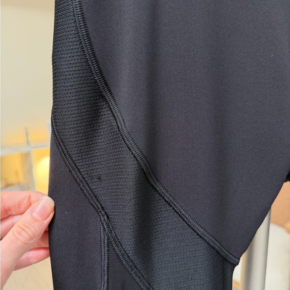 Women’s | Lululemon Wunder Under High-Rise Tight 28” Mesh, Black | Size 8 - Picture 10 of 11
